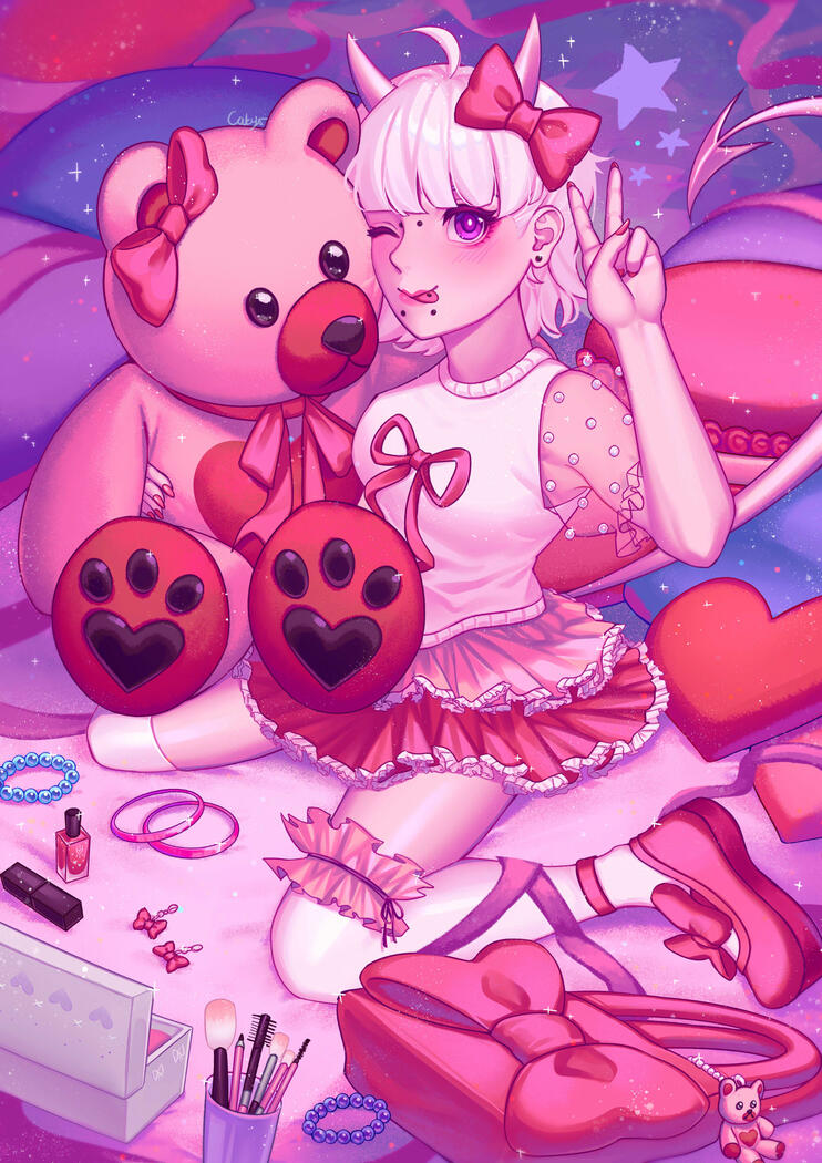 Oc belongs to Marilgold on Artfight